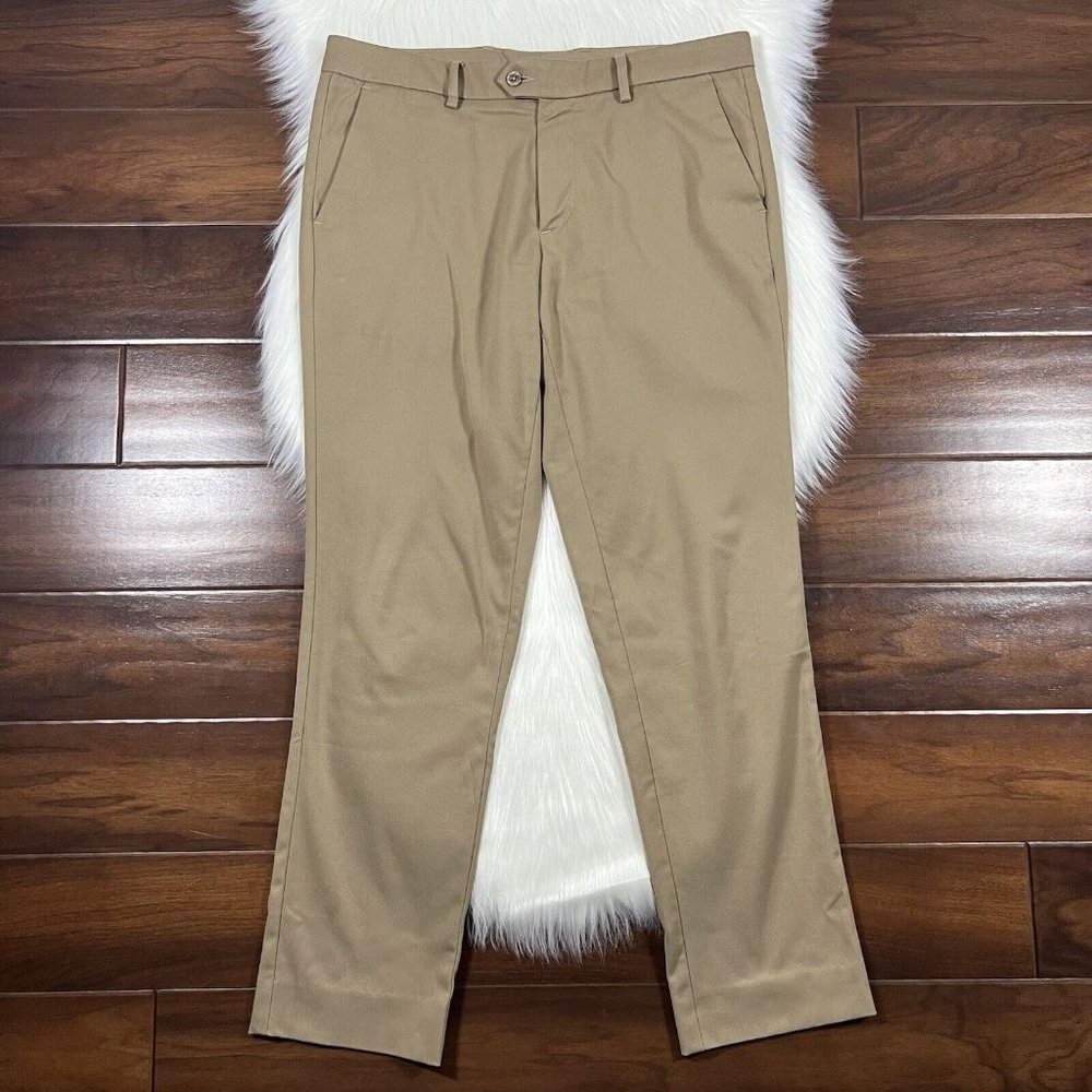 Mizzen + Main Men's 32 Tan / Dark Khaki Chino Pants